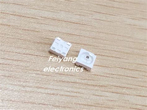 Pcs Ws B Led Chip Ic Smd Ws B Pins Smd W