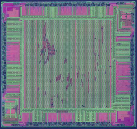 Altera Cyclone EP1C3 : weekend die-shot : ZeptoBars