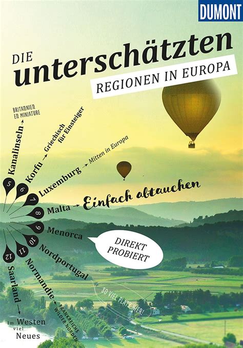 DuMont Bildband Unterschätzten Regionen in Europa von Klaus