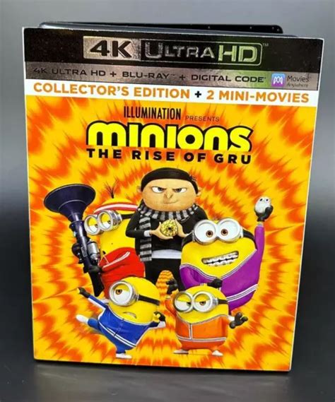 Minions Rise Of Gru Blu Ray Uniquement Eur Picclick Fr