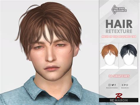 The Sims Resource G38 Hair Retexture Mesh Needed