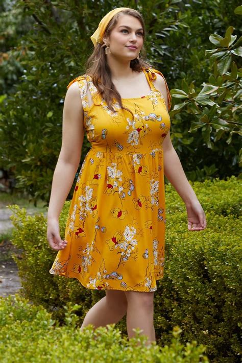 Disney Red Dress With White Flowers