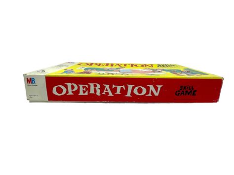 Vintage 1965 Operation Board Game by Milton Bradley - Etsy