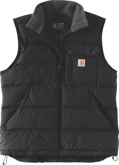 Carhartt Midweight Lined Vest Black Se Priser