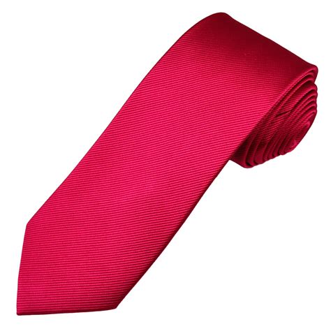 Plain Fuchsia Pink Mens Silk Tie From Ties Planet Uk