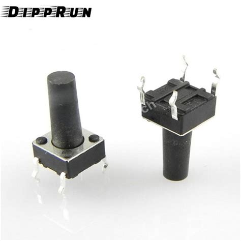 Dipprun Pcs X X Tactile Push Button Switch Pins Micro