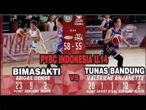 SEMI FINAL PYBC INDONESIA BIMASAKTI VS TUNAS BANDUNG KU 14 PUTRI 18