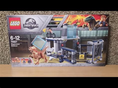 Lego Jurassic World Set Bemutat S Stygimoloch Breakout Youtube