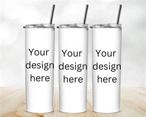 Oz Skinny Tumbler Mockup Canva Tumbler Mockup Png Karimoos Market