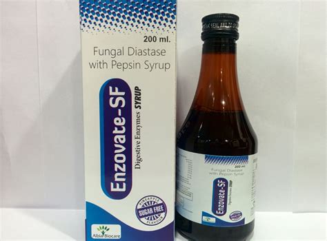 Enzovate Sf Syp Fungal Diastase Mg Pepsin