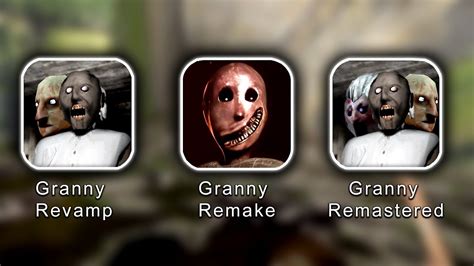 Granny Remake Vs Granny Recaptured Vs Granny Revamp Full Gameplay Youtube