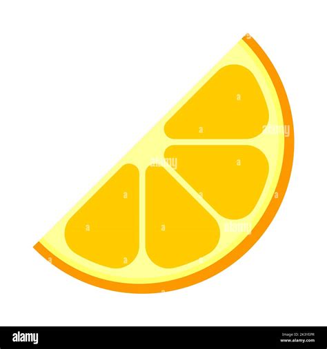 Orange Slice Stock Vector Images Alamy