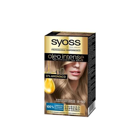 Buy Syoss Oleo Intense Permanent Oil Color Ashy Blonde Permanent