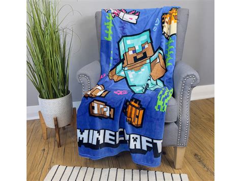 Koc Polarowy Z Kolekcji Minecraft X Cm