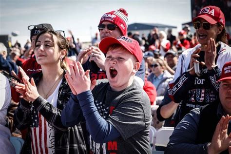 PHOTOS Former President Donald Trump Appears In Dayton