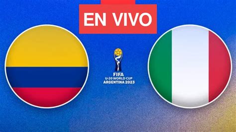 COLOMBIA SUB 20 VS ITALIA SUB 20 CUARTOS DE FINAL MUNDIAL SUB 20