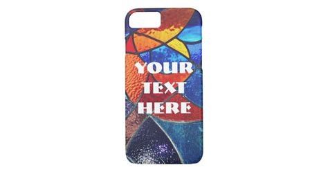 Stained Glass Phone Case Customizable