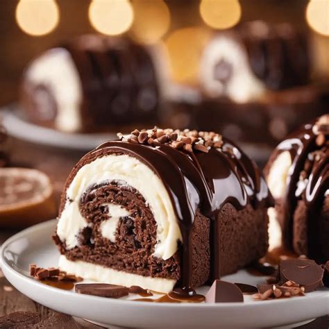 Decadent Chocolate Rolls With Cream Cheese Glaze From 📌pin To Plate🍰