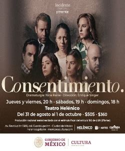 Consentimiento Cartelera De Teatro CDMX