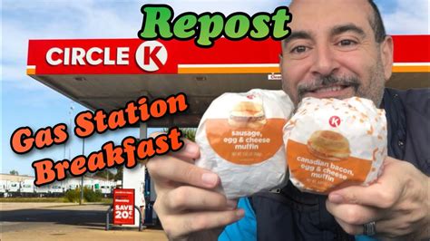 taste test challenge  circle ks breakfast sandwich deliver youtube