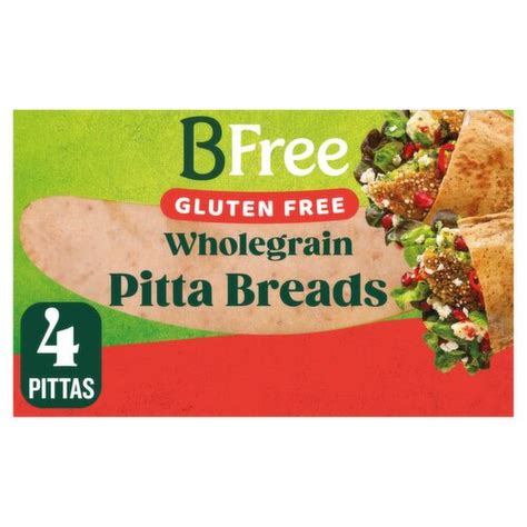 Bfree Gluten Free Wholemeal Pitta Breads Pack G Storefront En