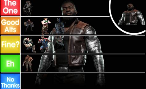 The Jax Briggs Mortal Kombat Tier List Is Complete Rdeathbattlematchups