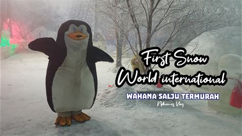 Main Salju Sepuasnya Di First Snow World International Termurah Di