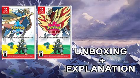 Pokemon Sword Shield Expansion Pass Physical Cartridge Unboxing