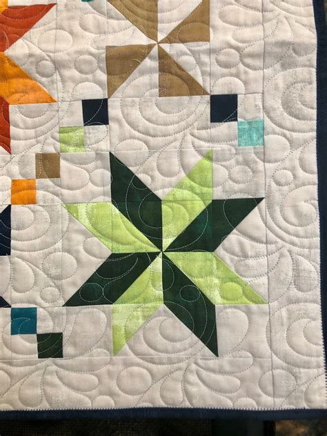 Stars And Pinwheels Wall Hanging Quilt 28 X 28 Wall Hanging Quilt Star