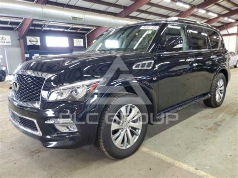 2017 Infinity Qx80 Vin Jn8az2ne5h9157075 From The Usa Plc Group