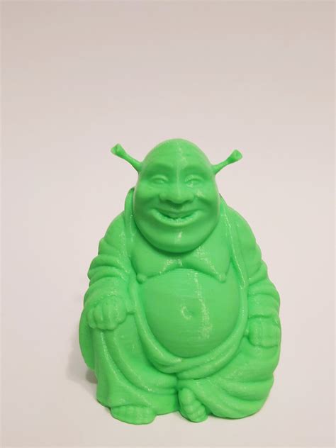 Shrek Buddha Statue D Print Stl File D Shrek Printer File Buddha