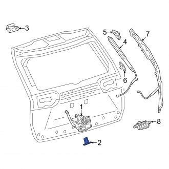 Toyota Bz X Oem Trunks Parts Carid