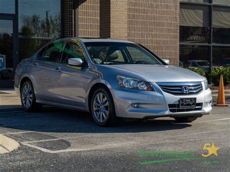 2011 Used Honda Accord Sedan 4dr V6 Automatic Ex L At Sunvertibles