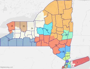 Draft map of new congressional districts in New York has arrived - The ...