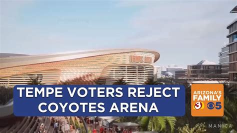 Tempe Voters Reject Coyotes Proposed Enteraintment District And Arena