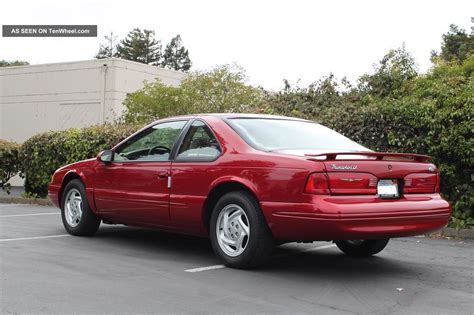 1996 Ford thunderbird lx owners manual