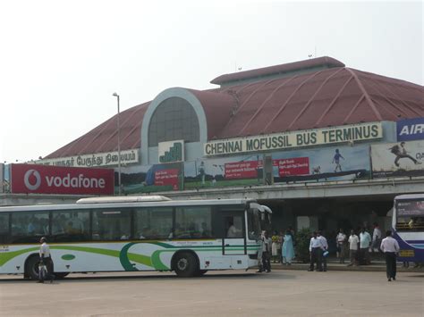 Chennai Mofussil Bus Terminus Czyli Cmbt Maciej Janiec Flickr