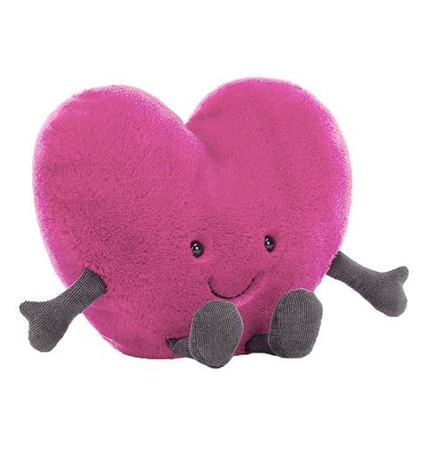 Jellycat Soft Toy Large 17x19 Cm Amuseable Pink Heart