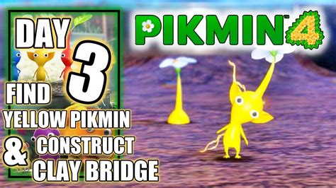 Pikmin 4 Day 3 Construct Clay Bridge Find Schnauz Kingsly