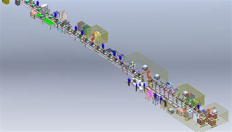 Robotic Assembly Line, Automatic Assembly Line, Automated Assembly ...