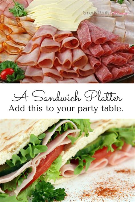 Make Your Own Sandwich Platter Ideas for Parties | Sandwich platter ...