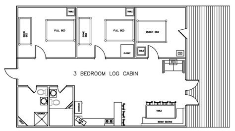 Kentucky Lake Cabins Three Bedroom Cabin Rental