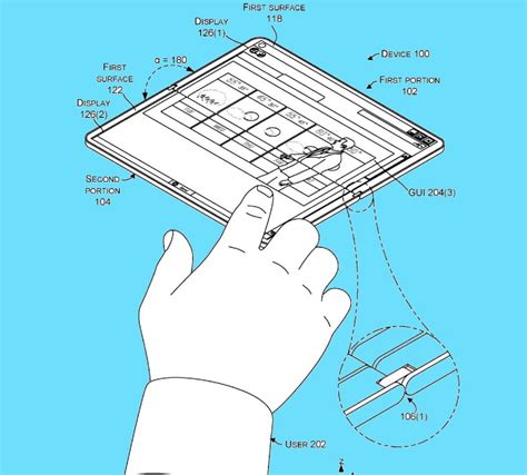 New Microsoft Patent Shows Off Special Hinge For Foldable Device Neowin