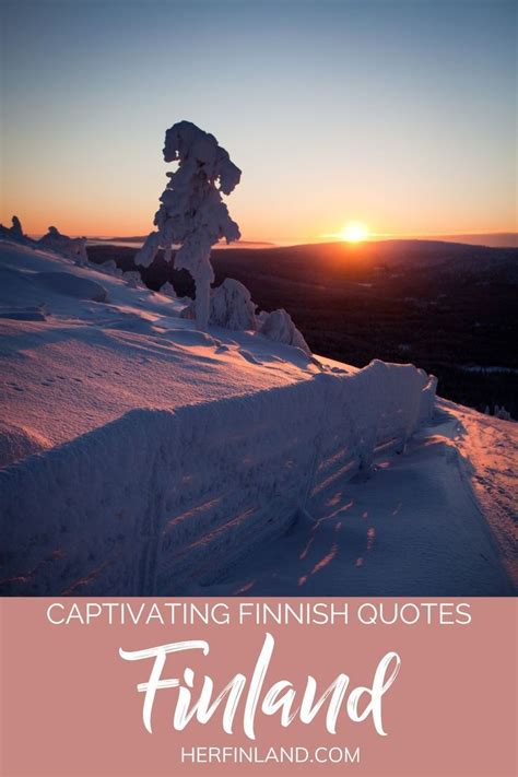 50+ Captivating Finnish quotes and quotes about Finland | Finland ...