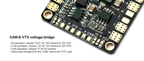 Mini POWER HUB w/ BEC 5V & 12V – Matek Systems