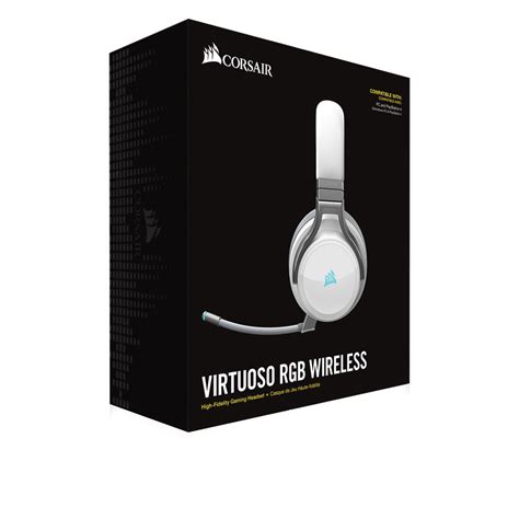 Auricular Corsair Virtuoso Wireless Rgb Hifi Gaming White