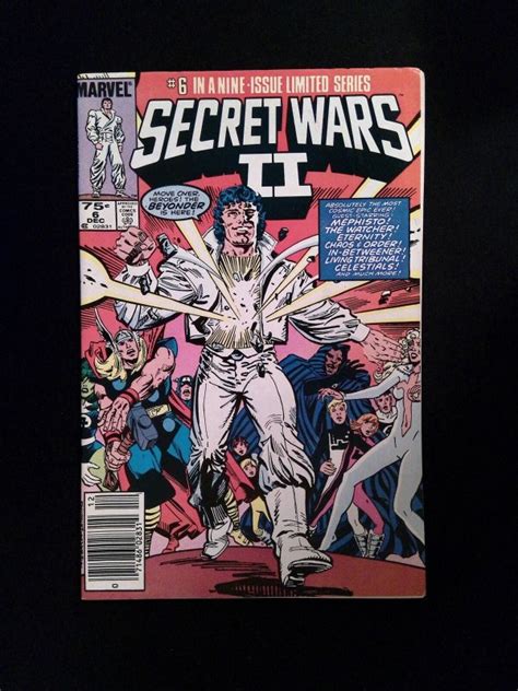 Secret Wars Ii Marvel Comics Vf Newsstand Comic Books