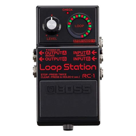 Boss Loop Station Pedal Guitar Effects Processor