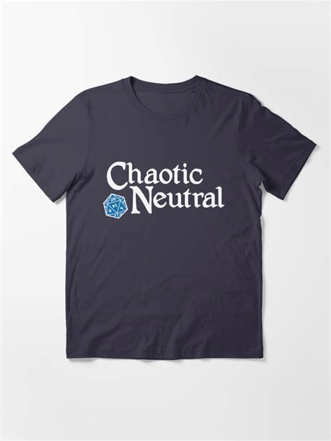 Chaotic Neutral T Shirt For Sale By Machmigo Redbubble Dungeons