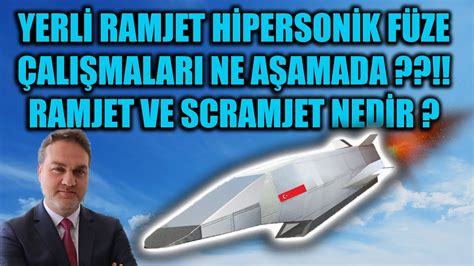 Yerl Ramjet H Person K F Ze Ali Malari Ramjet Ve Scramjet Ned R